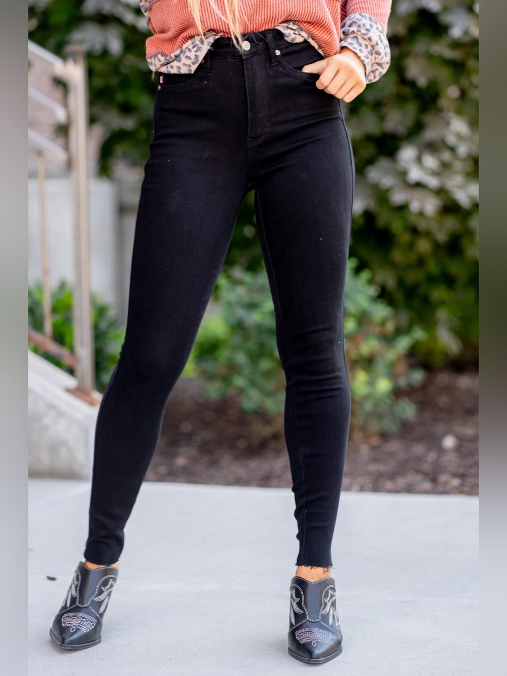 Judy Blue Black High-Rise Skinny Jeans Size 7/28